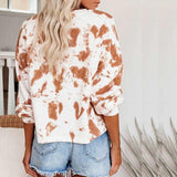 Independent Station Wish Women's Tie-dye Long-sleeved Crewneck Hoodie - Nioor