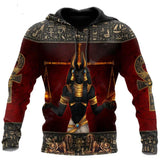 Spring And Autumn Fashion 3D Sweater Viking Warrior Printing - Nioor