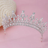 Queen Bridal Wedding Crown Headdress - Nioor