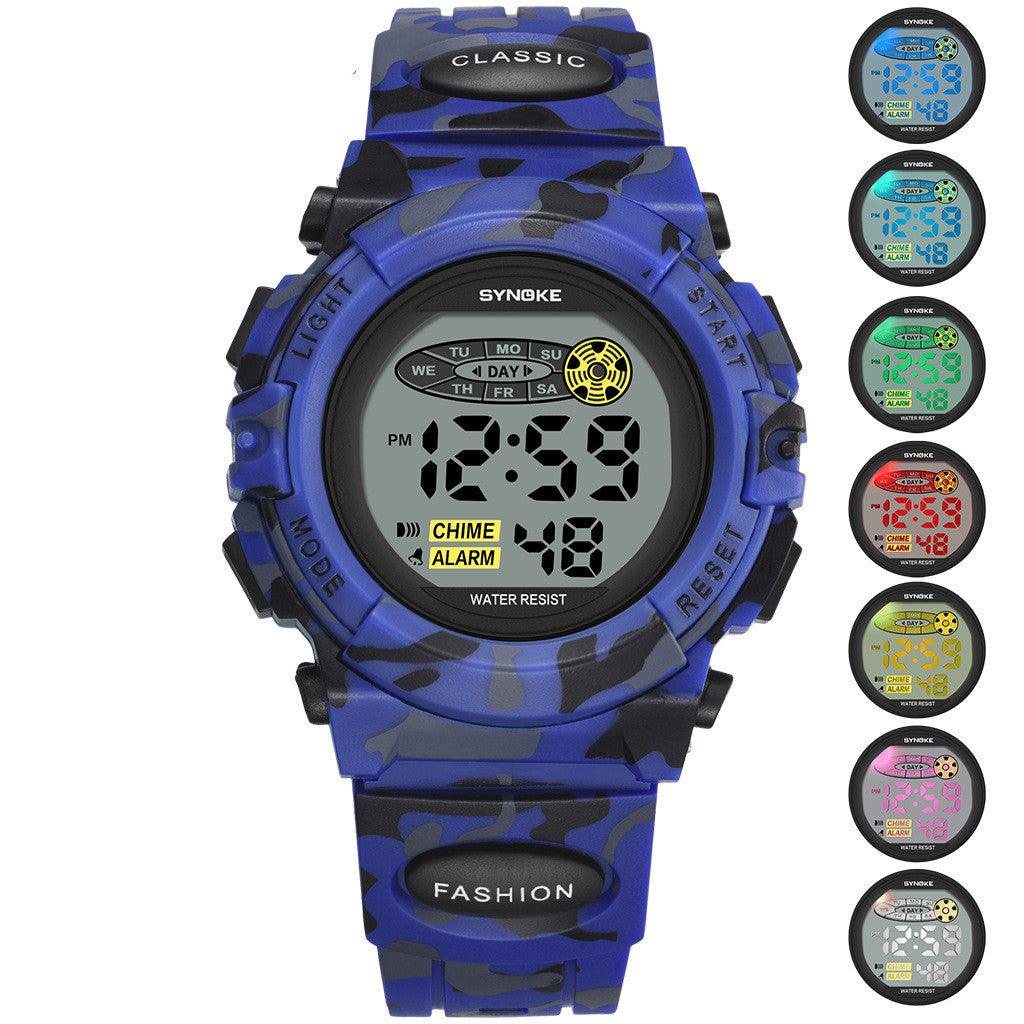 Colorful Luminous Children's Student Electronic Watch - Nioor