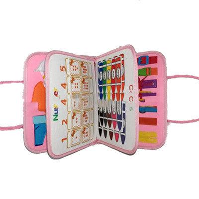 New Busy Book Children's Busy Board Dressing And Buttoning Learning Baby Early Education Preschool Sensory Learning Toy - Nioor