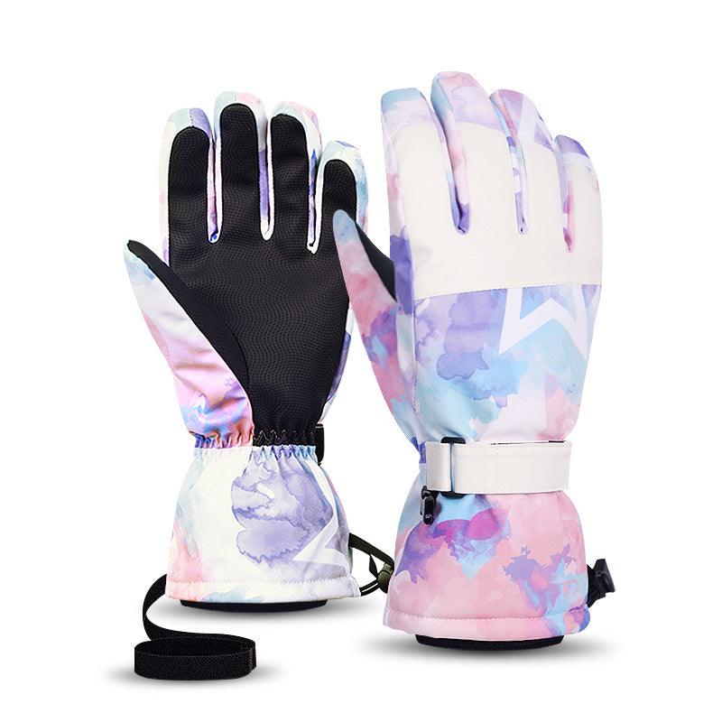 Ski Gloves Thickened Waterproof Warm - Nioor