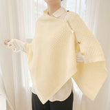 Fashionable And Warm Versatile Knitted Scarf For Women's Shawl - Nioor