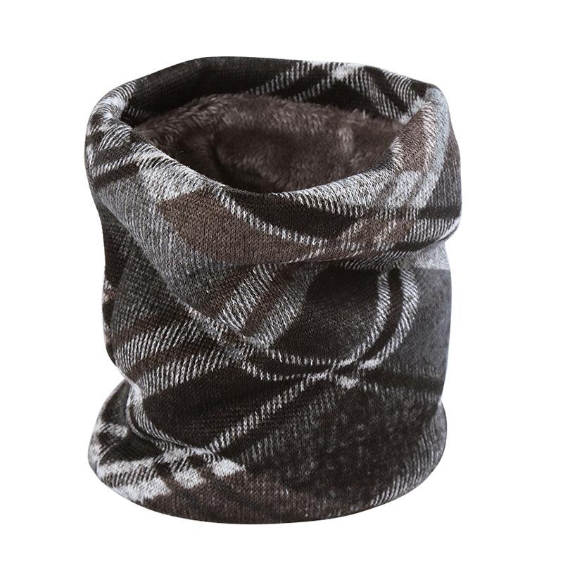 Men's Winter Warm Thickened Knitting Velvet Scarf - Nioor