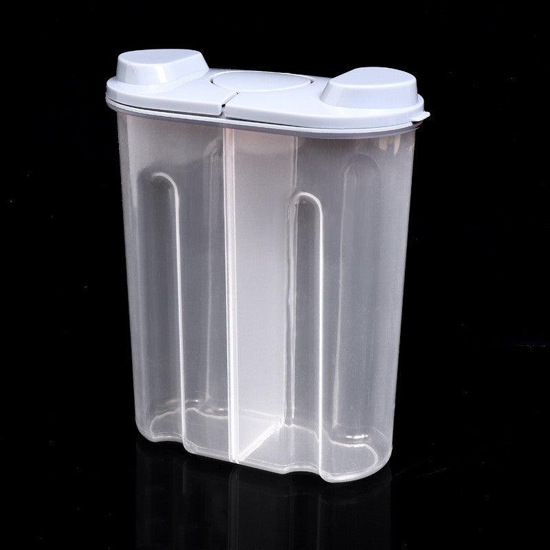 Kitchen Transparent Grain Jar Plastic Storage Box - Nioor