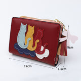 New Women's Wallet Solid Color Multi Card