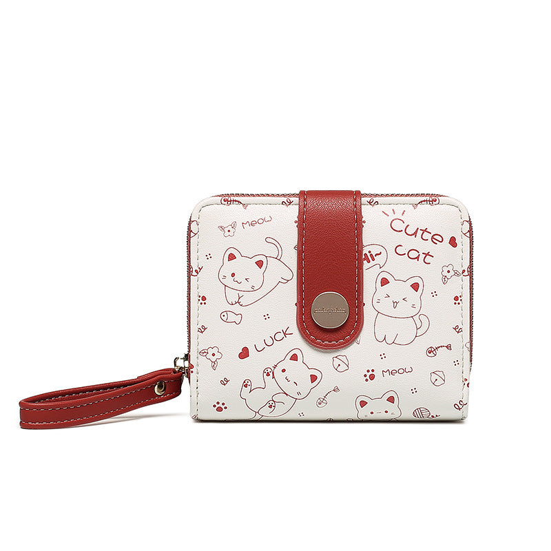 New Cute Rabbit Year Minority Simple Wallet For Women