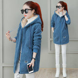 Autumn Winter Coat Cardigan Winter Faux Lamb Fur Coat - Nioor