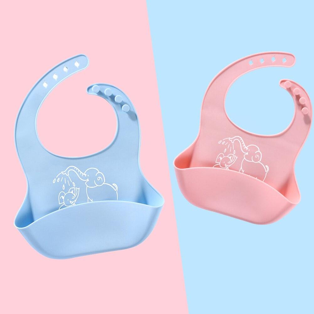 Baby food Bib baby meal silicone saliva bag - Nioor