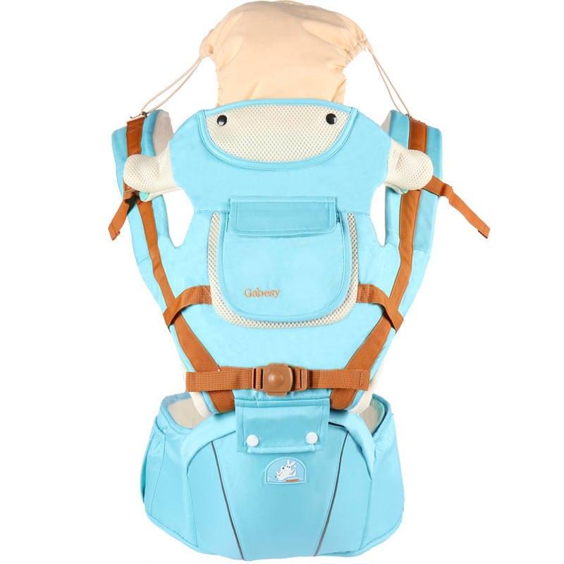 Multifunctional breathable baby carrier ergonomic baby slingshot adjustable belt newborn baby travel strap mother waist back stool - Nioor