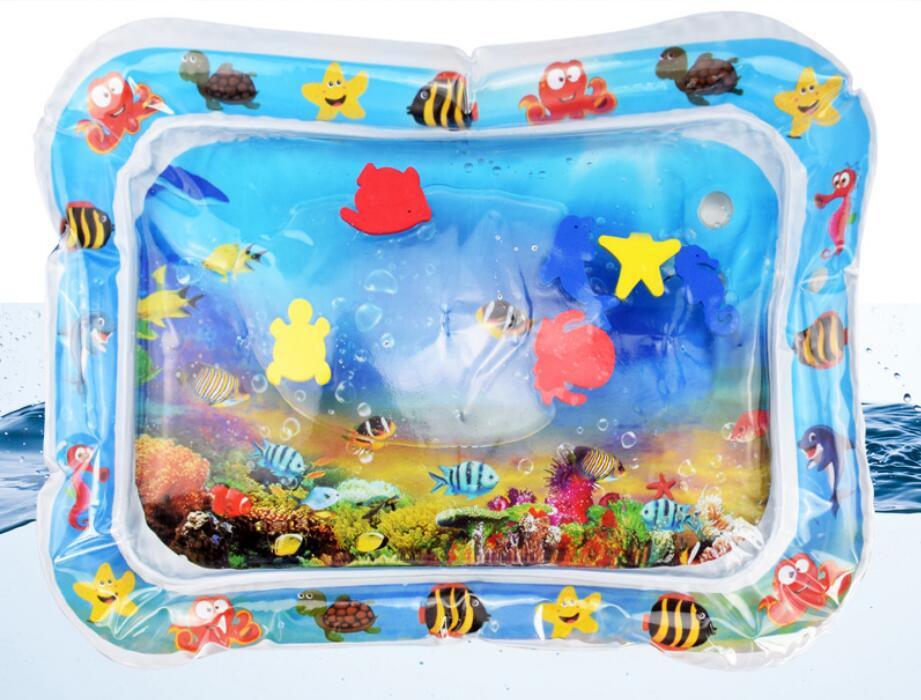 Baby Inflatable Water Mat, Infants Summer Beach Water Mat Patted Pad Water Cushion For Infants Toddlers Summer Activity Play Toys Baby Pillows - Nioor