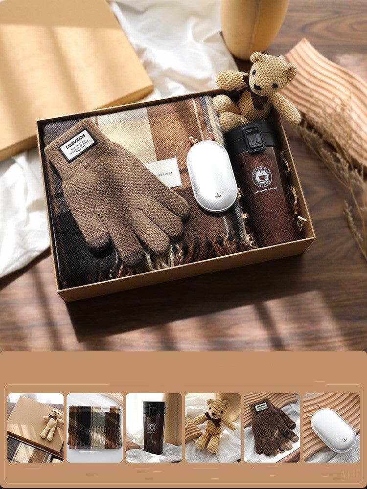 Men's Practical Scarf Gift Box Set - Nioor