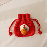 Good Luck And Good Meaning Hand-woven Coin Purse - Nioor