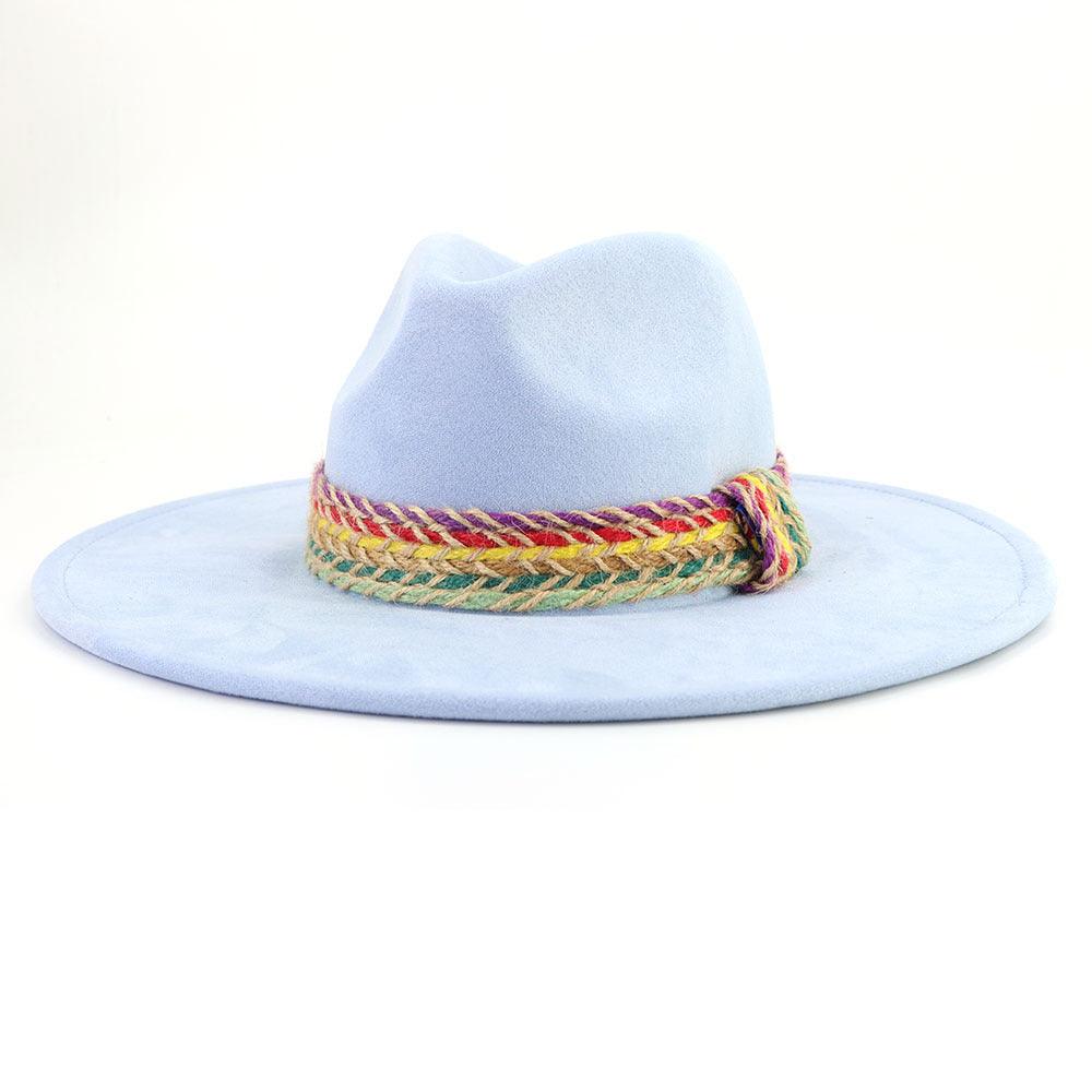 New Wide Brim Top Hat For Women - Nioor