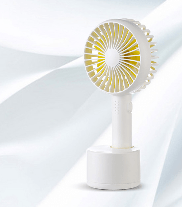 explosion desktop fan can shake the head handheld mini fan portable accompanying USB charging OEM OEM - Nioor