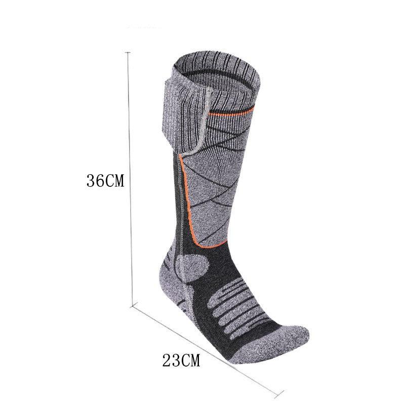 Remote Control Heating Socks Charging Heating Foot Warming Artifact Long Tube - Nioor