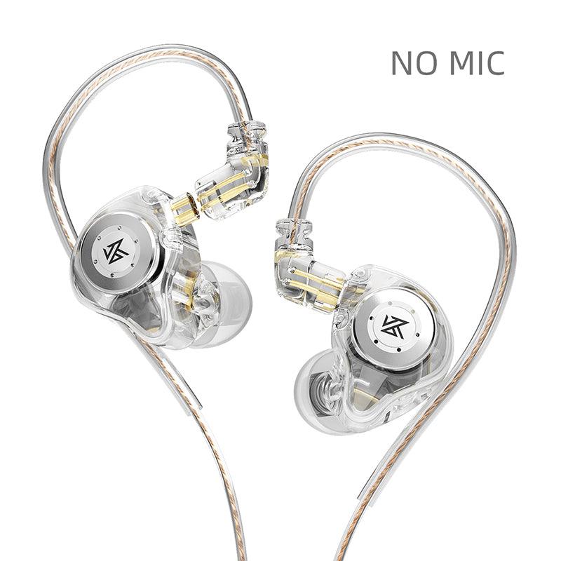 New KZ EDX Pro Earphones Bass Earbuds In Ear Monitor Headphones Sport Noise Cancelling HIFI Headset - Nioor