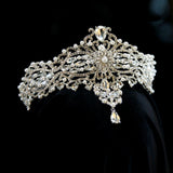 Baroque Bride Crown Fashion Headwear - Nioor