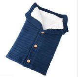 Baby Thickened Plus Velvet Warm Sleeping Bag - Nioor