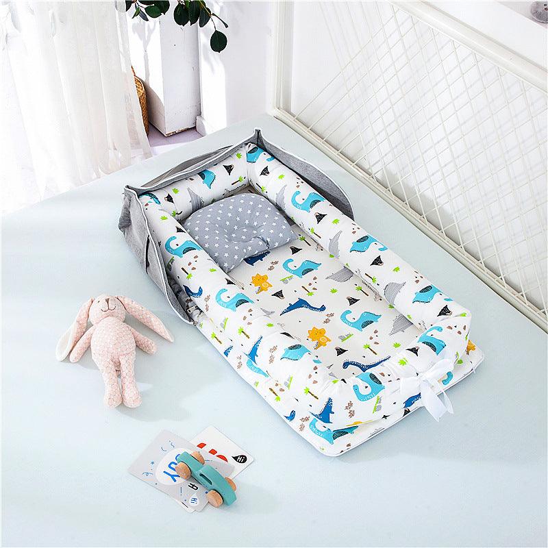 Cotton Portable Baby Crib Newborn Foldable - Nioor