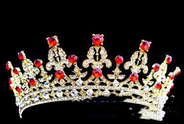 Queen Bridal Wedding Crown Headdress - Nioor