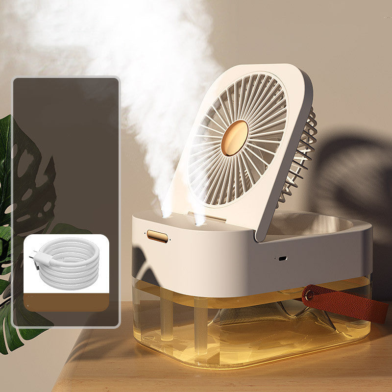 Desktop Air Cooler Dual Spray Conditioning Fan