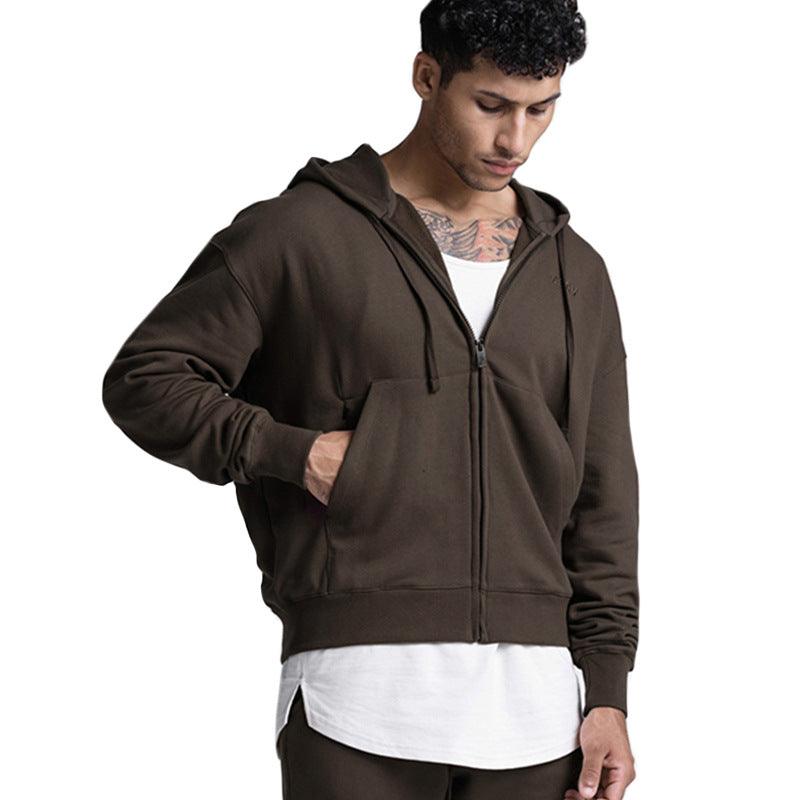 Spring And Autumn Men's Cardigan Hoodie - Nioor