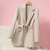 Women's Straight Tube Type Suit Jacket - Nioor