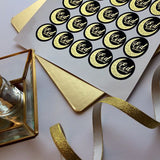 Sticker Letter EID Sticker Candy Seal Decoration