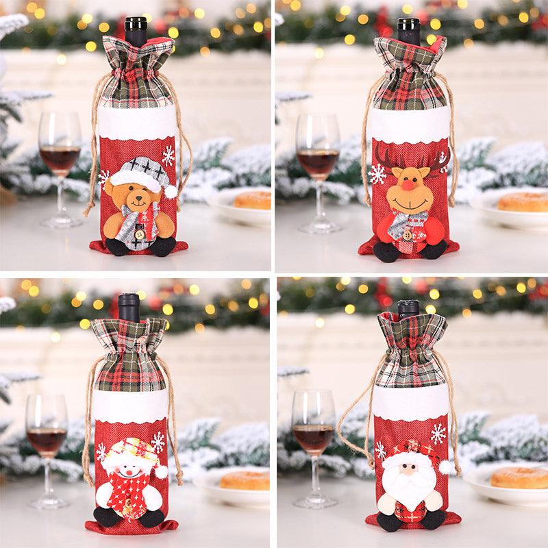 Christmas Decorations Christmas Wine Bottle Socks - Nioor