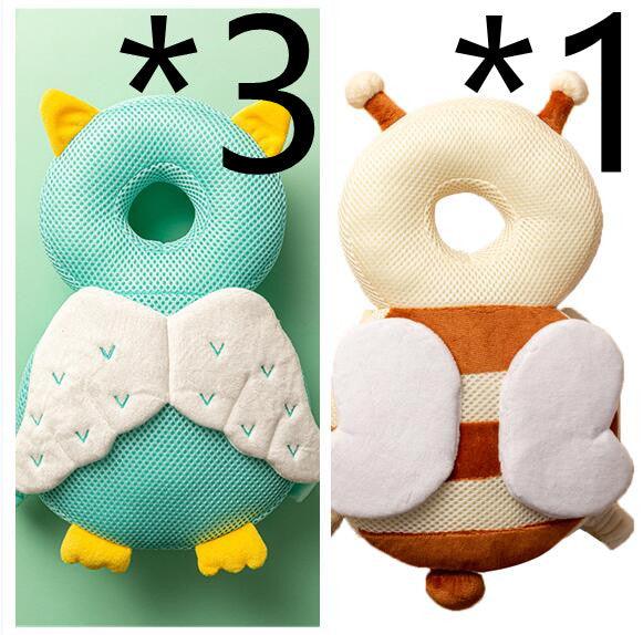 Baby Toddler Headrest Child Protection Baby Head Protection Cushion Cute Angel Wings - Nioor