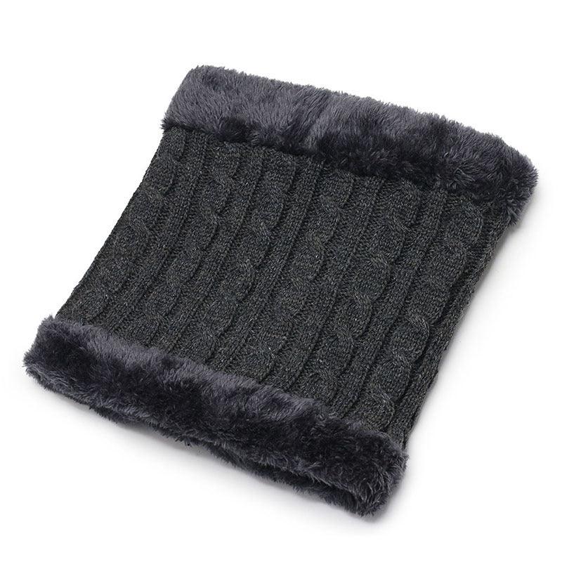 Men's Fashion Knitted Padded Warm Scarf - Nioor