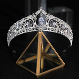 Wedding Makeup European-style Bridal Crown - Nioor