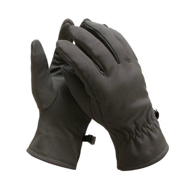 Outdoor Tactics Warm Soft Gloves Shark Leather Camouflage Windproof - Nioor