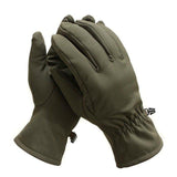 Outdoor Tactics Warm Soft Gloves Shark Leather Camouflage Windproof - Nioor