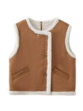 Women's Fashion Lamb Wool Vest - Nioor