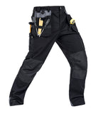 Workwear Autumn Trousers Multi Pocket Sturdy Machine Repair Pants Loose