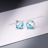 One Wang Qingquan Stud Simple And Small Earrings - Nioor