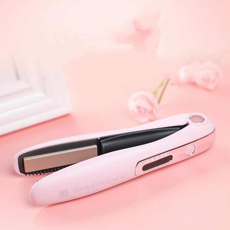 Cordless Hair Straightener for Travel Straightening and Curling - Nioor