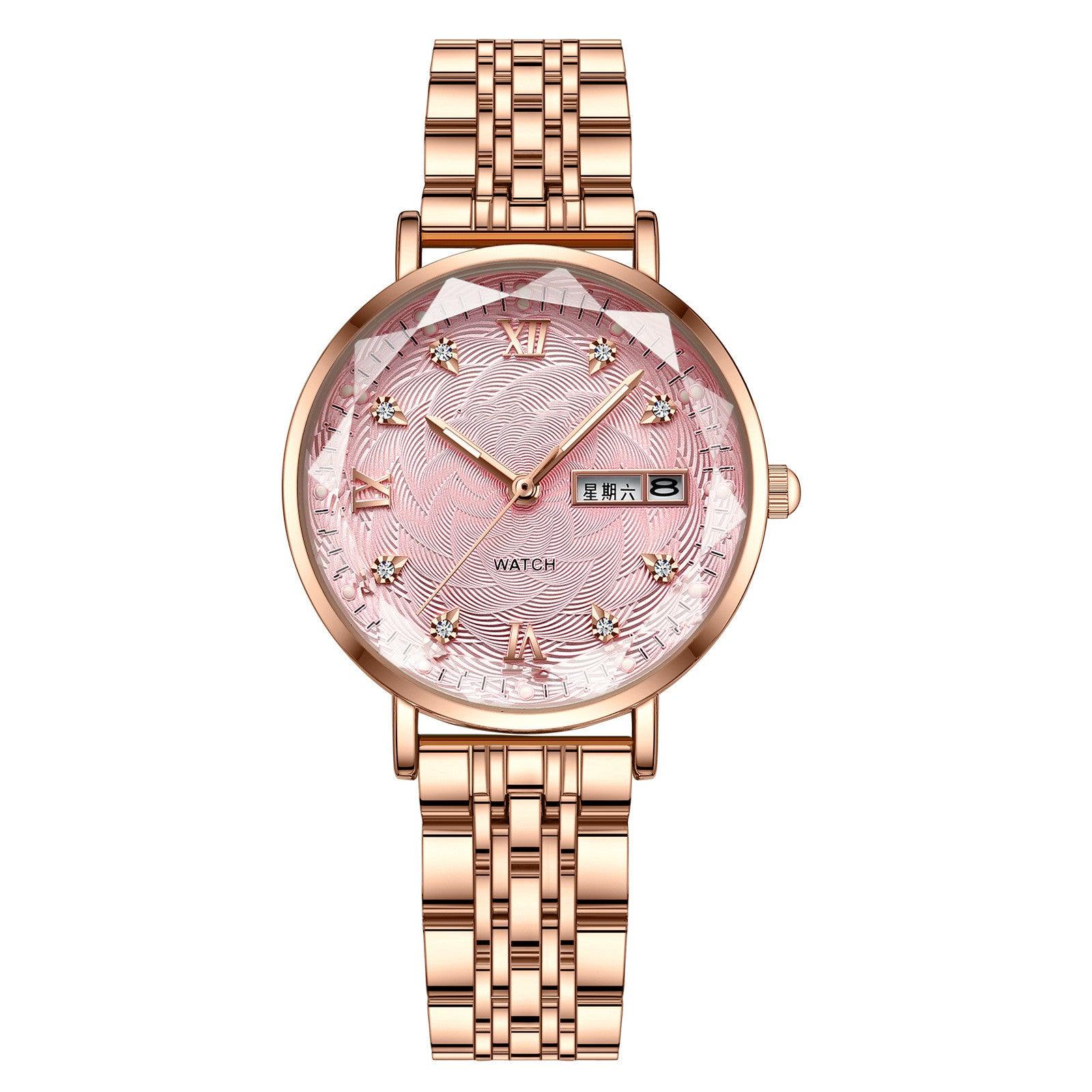 Women's Fashion Simple Waterproof Luminous Quartz Watch - Nioor