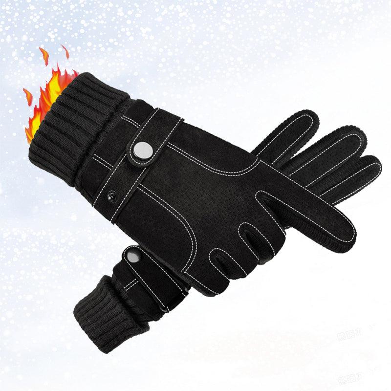 Warm Gloves Men's Autumn And Winter Touch Screen Gloves - Nioor