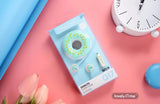 Creative donut winding music subwoofer mobile phone diy big computer headset wired girl male sports gift - Nioor