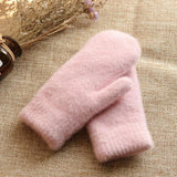 Korean-style Knitted Thermal Gloves - Nioor