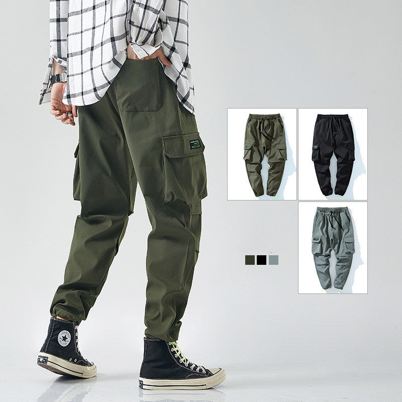 Japanese Men's Overalls Plus Casual Pants