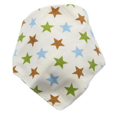 Baby Bibs Waterproof Triangle Cotton Cartoon Child Baberos Bandana Bibs Dribble Bibs Newborn Slabber Absorbent Cloth - Nioor