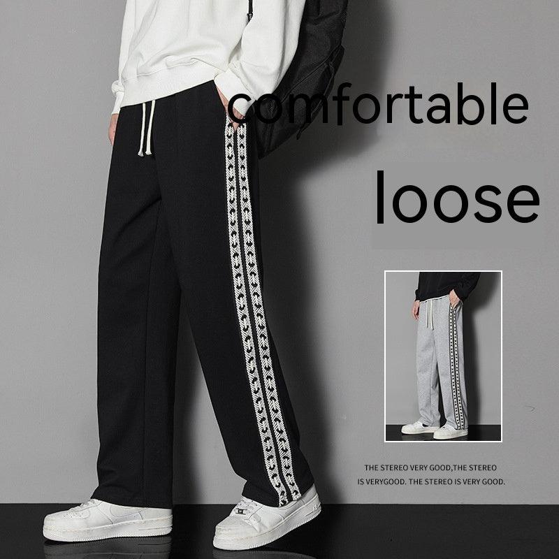 Ins Trend All-matching Straight Exercise Casual Pants - Nioor