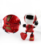 Smart Mini Alloy Robot Induction Light And Music Spaceman Toy - Nioor