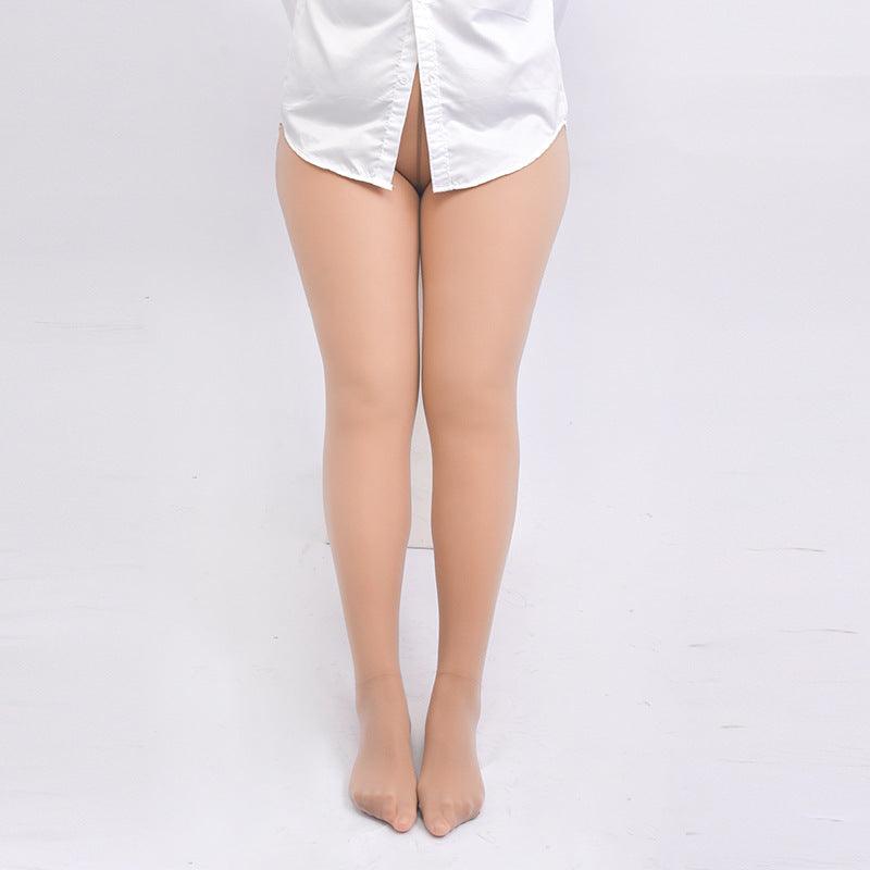 Water Light Muscle Female Autumn Winter Naked Feeling Natural Skin Color Bottom Pantyhose - Nioor