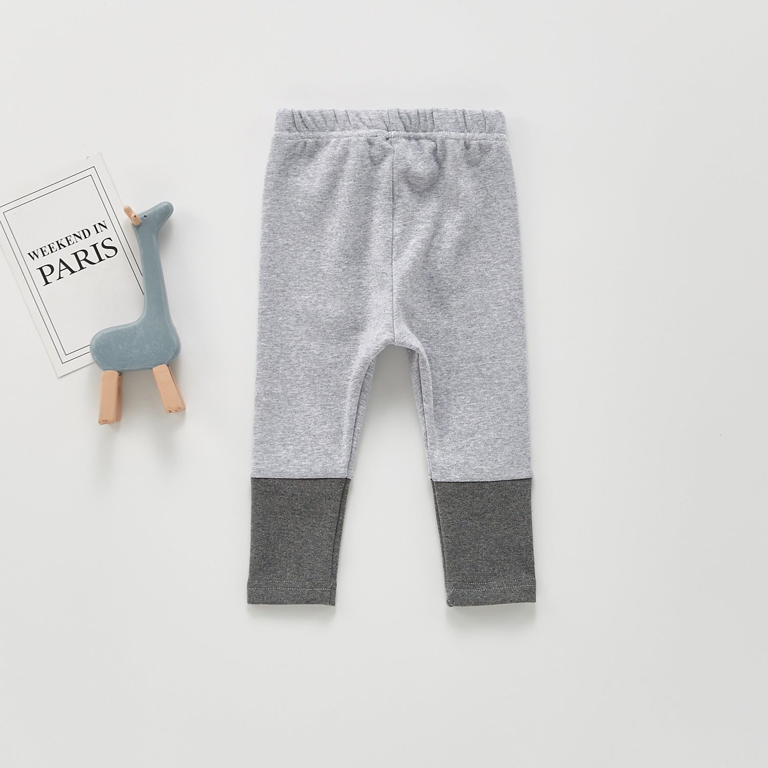 Children's Cute Bear Straight-leg Pants Trousers