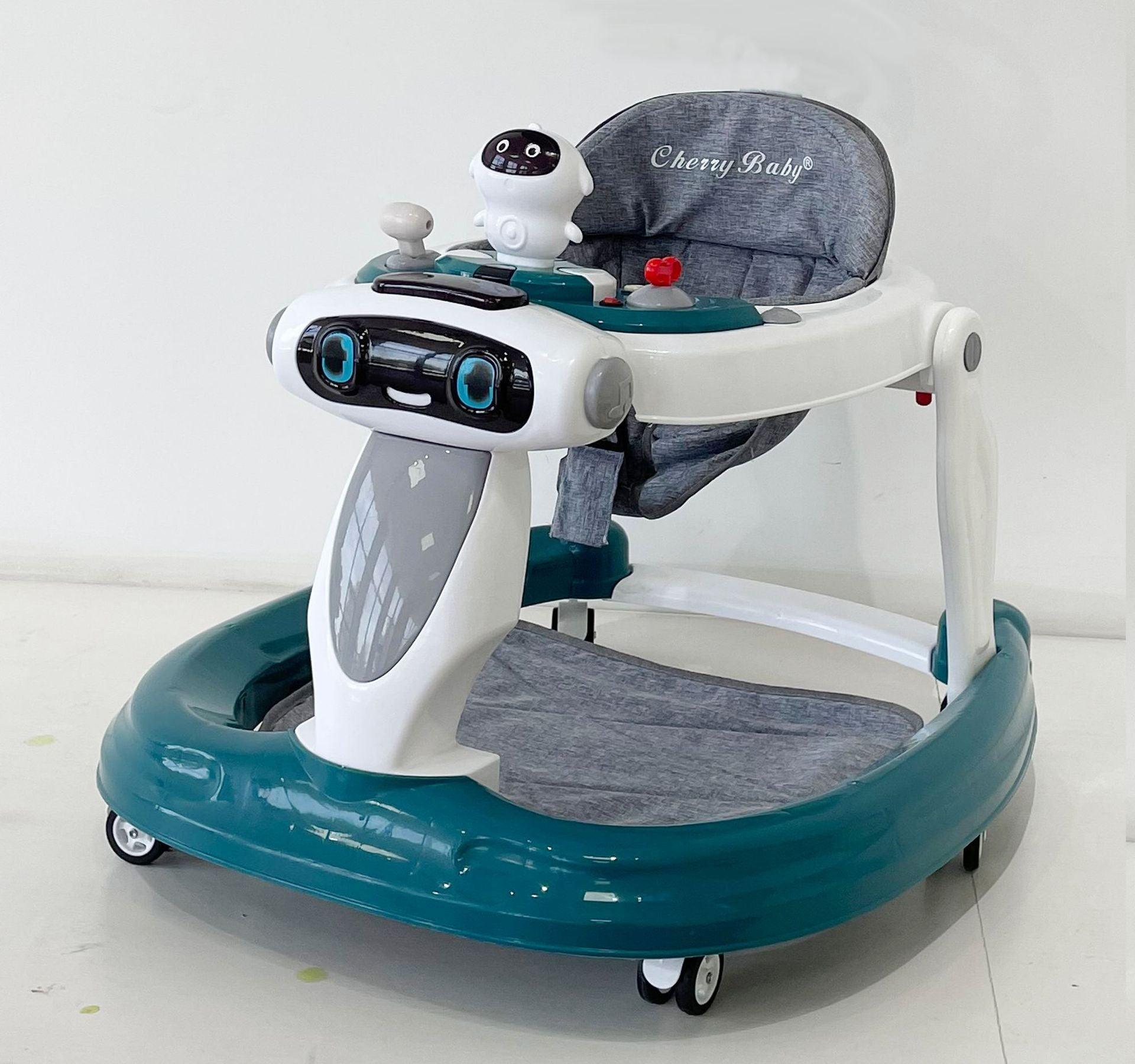 Baby Walker Anti-O-leg Baby Children's Multi-functional Anti-rollover Walker - Nioor